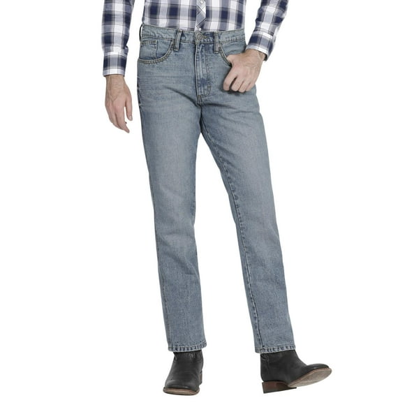 jeans vaquero hombre wrangler slim boot 034 azul 36