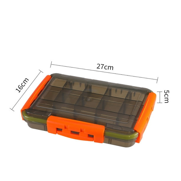 Caja de pesca portátil impermeable cebo señuelo cajas de anzuelos  herramienta de pesca (pequeña) Tmvgtek Para Estrenar