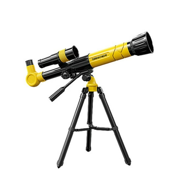 Telescopio astronómico profesional HD, incluye ocular monocular de Tmvgtek  en color amarillo