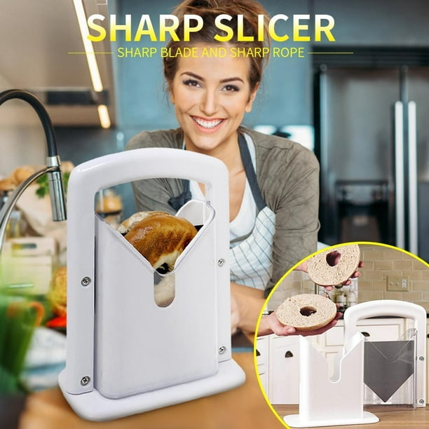 Cortadora de pan portátil, máquina para cortar pan tostado