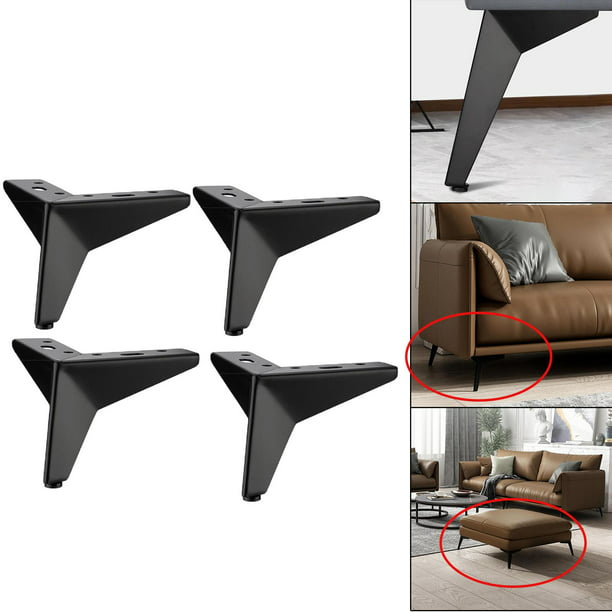 Bitray - Patas de muebles para muebles, pies ajustables de 20 cm, patas de  sofá para proyectos de bricolaje, 4 piezas : : Herramientas y  Mejoras del Hogar