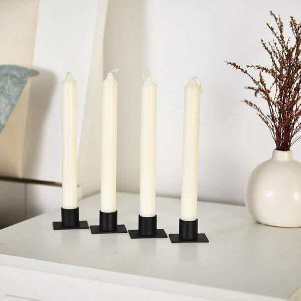Portavelas minimalista, velas de Metal decorativas coleccionables,  candelabro para escritorio, cumpleaños, cafetería, chimenea, decoraciones  Gloria