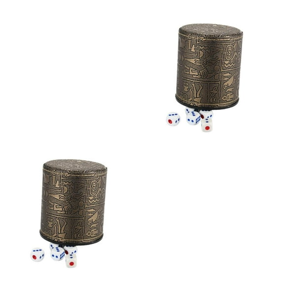 tholdsy manual straight dice cup set funny bowl cup game box egyptian wearresistant sieve lightweig tholdsy cbp481087