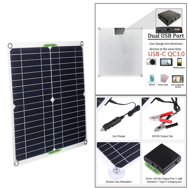 Panel solar policristalino de eficiencia de batería portátil de