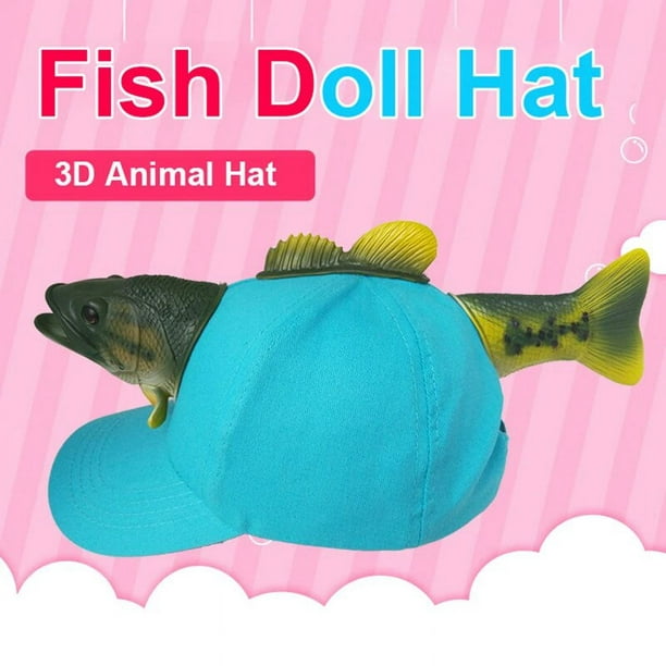 Sombrero de pez 3D para mujer y hombre, gorro de viaje de zoológico de  invierno, visera de dibujos animados para niña y niño, GORRA especial de  béisbol Hip Hop, regalo de Navidad