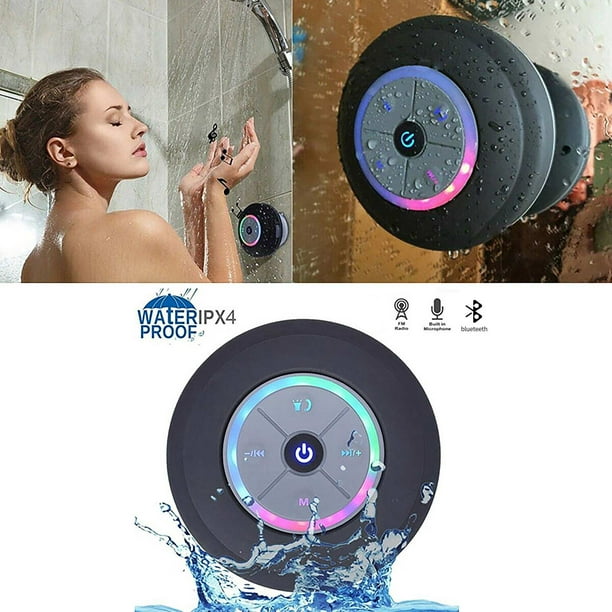 Ducha Bluetooth Altavoz inalámbrico portátil resistente al agua