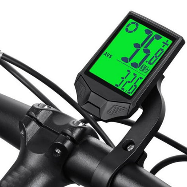 Cuentakilómetros inalámbricos de bicicleta, odómetro inalámbrico para  bicicleta con diseño impermeable y duradero, computadora de bicicleta