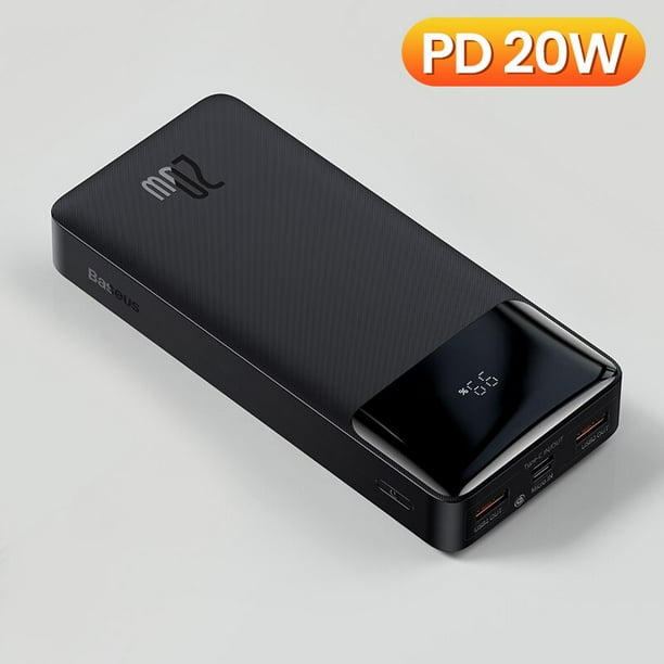Bateria Externa Solar 20000mah Plus Para Celular Iphone Xiaomi Cargador  Portatil 