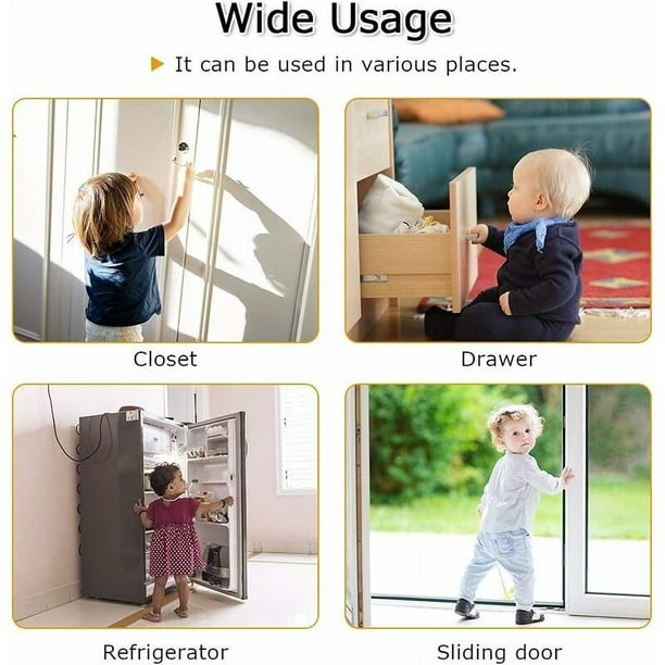 Seguridad para niños en casa. Cajones, ventanas y mucho más
