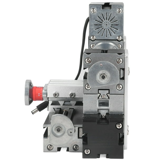 Mini máquina de torno, torno de metal de alta potencia 12VDC 60W  Multifuncional 12000RPM Motor de alta precisión para procesar madera y  plástico (# 2)