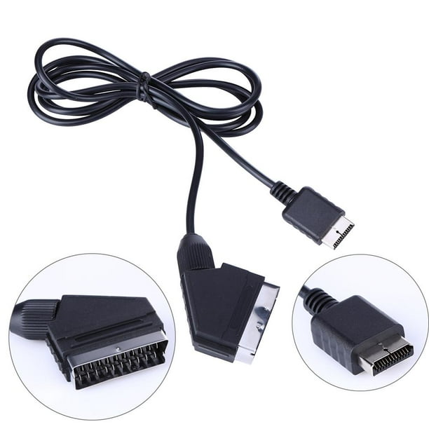Cable de RGB para de juegos SNES NTSC , cable de euroconector RGB,  adaptador de sonido / vídeo de TV de 1,8 metros