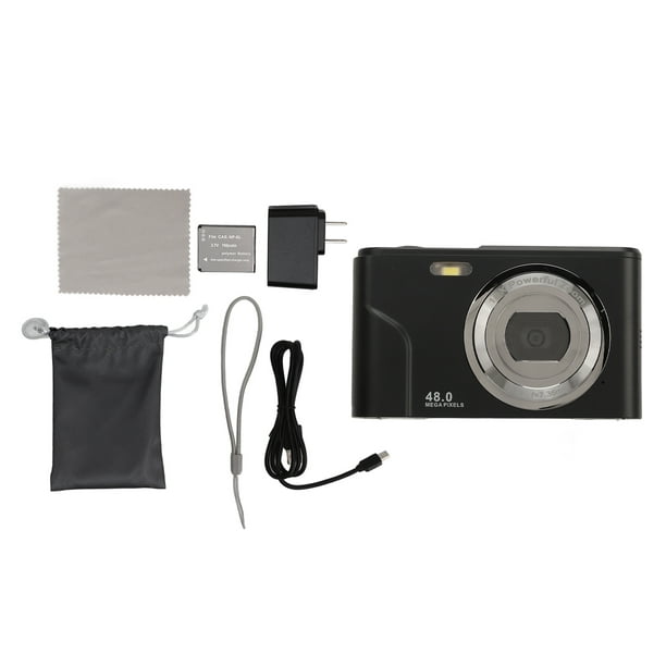Cámara digital, cámara digital 48MP 16X Mini cámara de bolsillo compacta  Cámaras pequeñas Rendimiento de primer nivel Jadeshay A