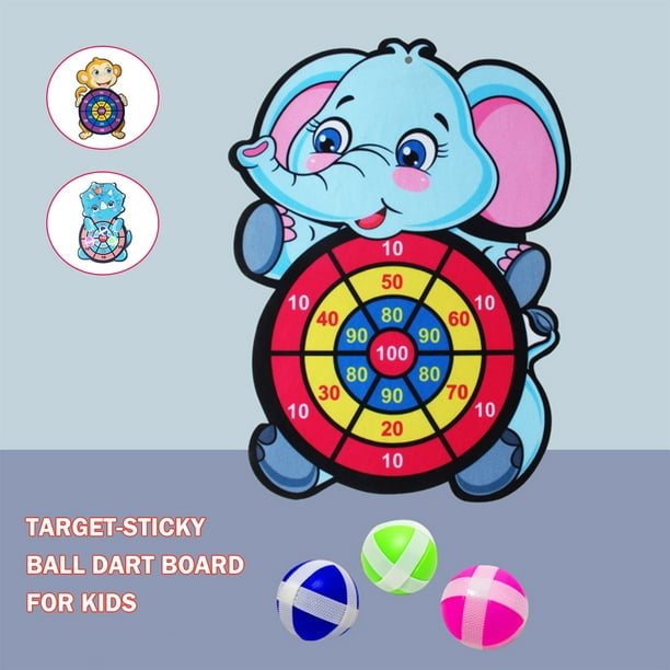 Juguetes infantiles para niños y niñas de 3 a 12 años, tablero de dardos de  animales
