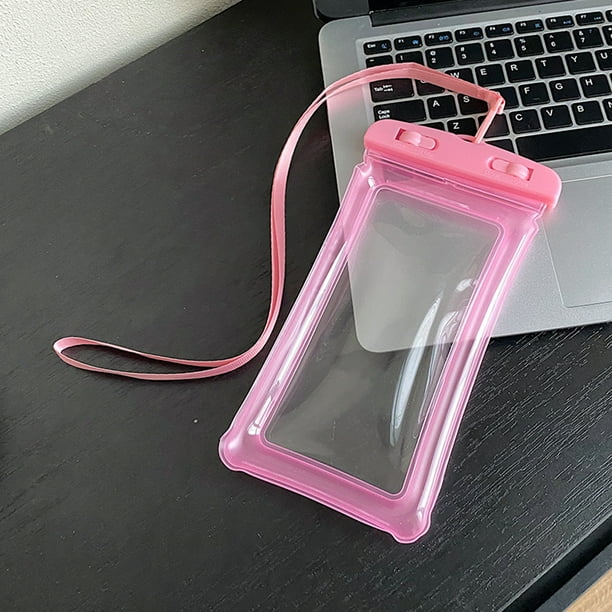 Funda Impermeable Waterproof Rosa para Teléfono