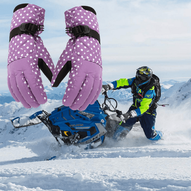 Guantes de esquí y nieve de invierno para hombres y mujeres – diseñados  para esquí en clima frío, snowboard y palear