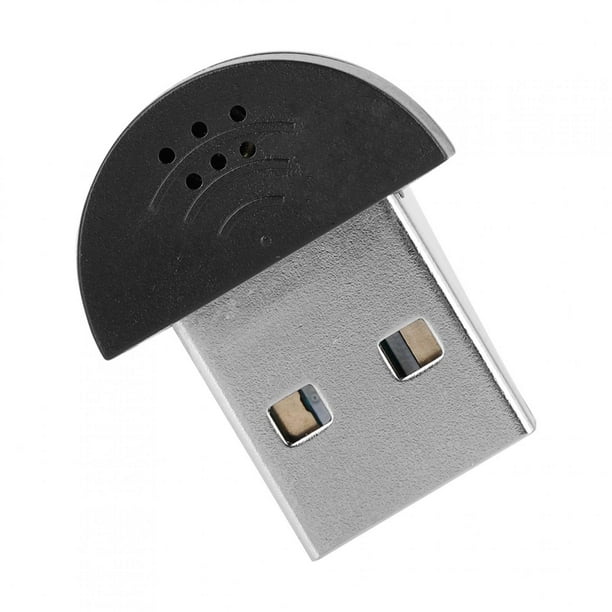 Microfono USB para PC laptop mini alta sensibilidad estudio