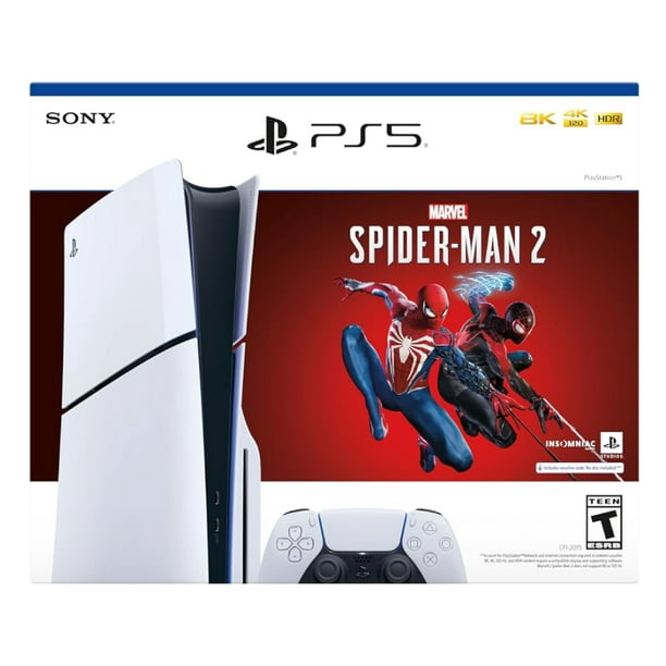 Consola de Videojuegos Sony PlayStation 5 SLIM, con SPIDERMAN 2