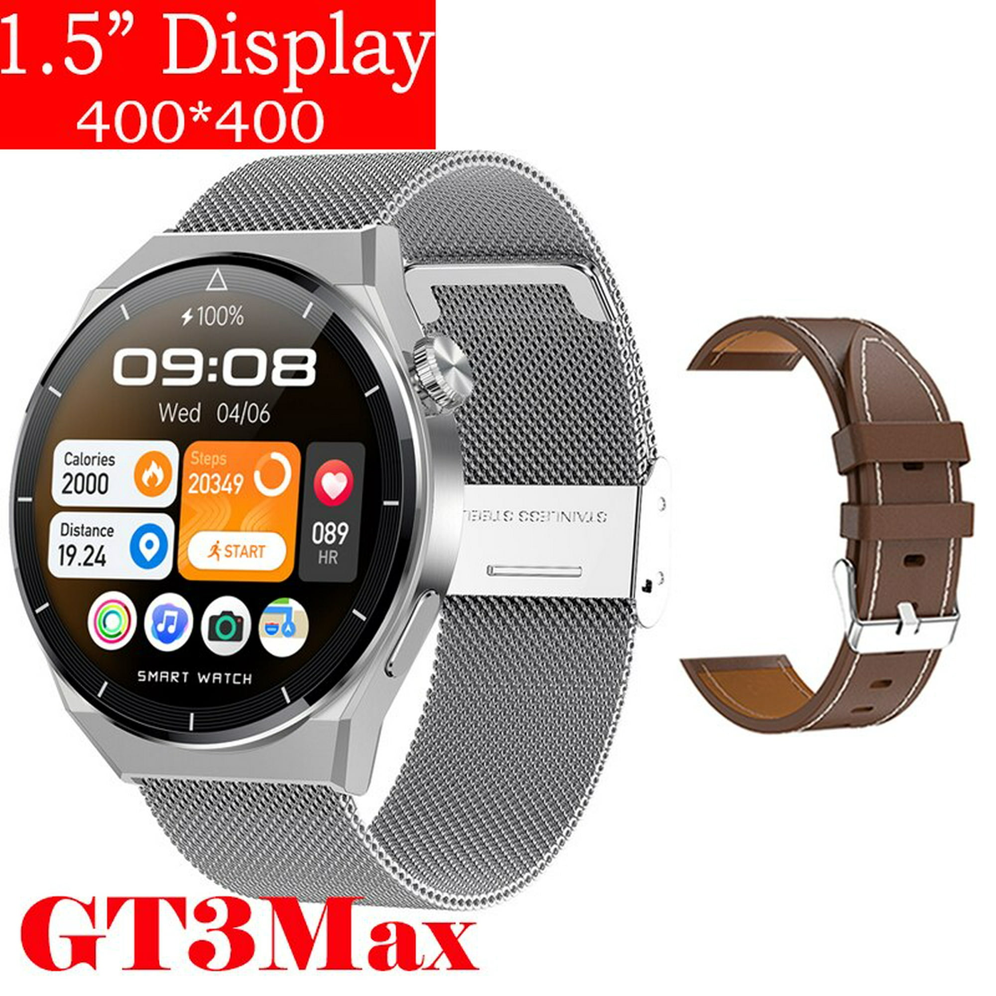 Xiaomi-reloj inteligente Huawei GT3 MAX para hombre, accesorio de pulsera  resistente al agua IP68 con llamadas, Bluetooth, seguimiento de actividad y  presión arterial, compatible con Android, 2023 xuanjing unisex