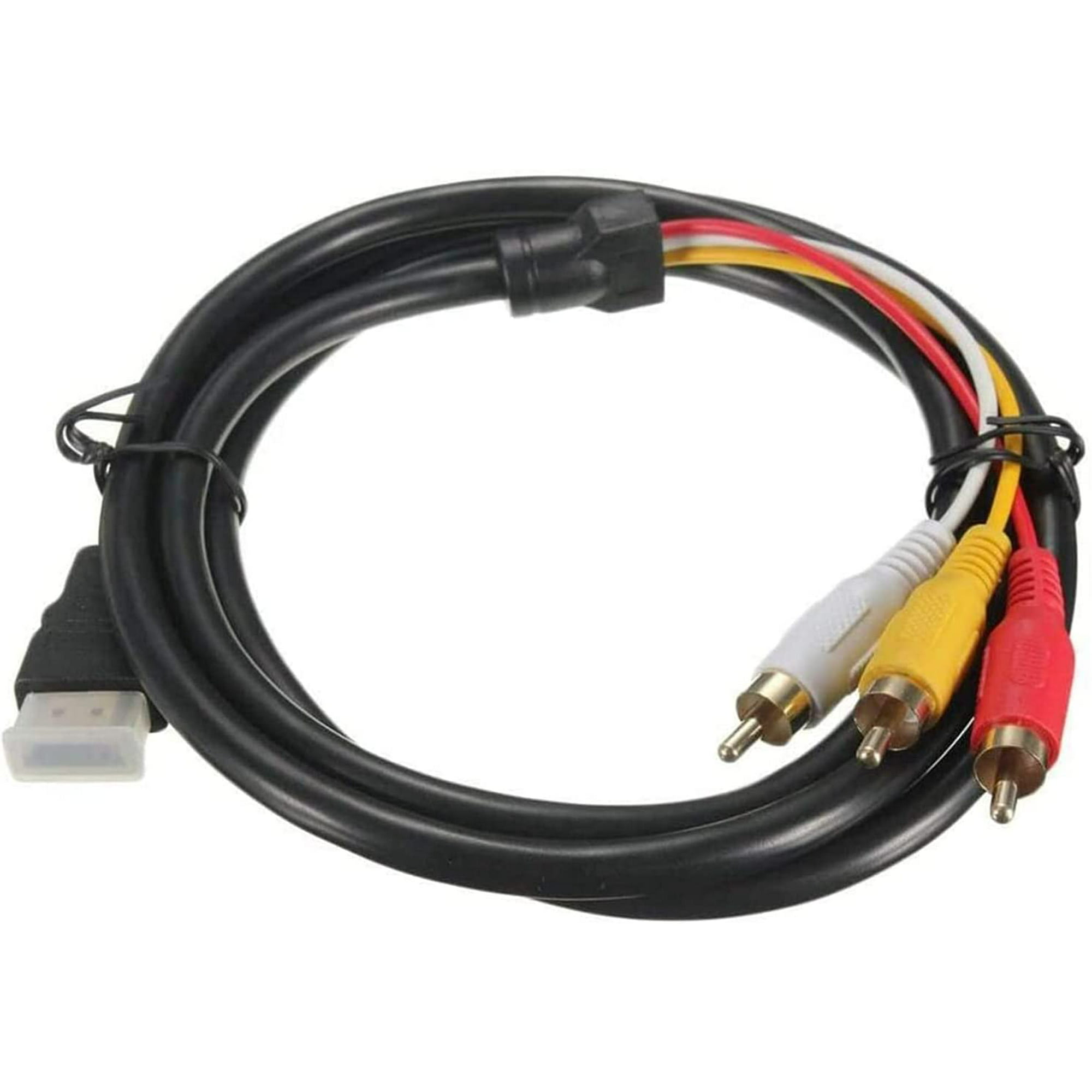 Cable HDMI a RCA, macho a macho, Cable Componente de audio y video,  adaptador convertidor, 1.8M por Adepaton CZDZ-HY46