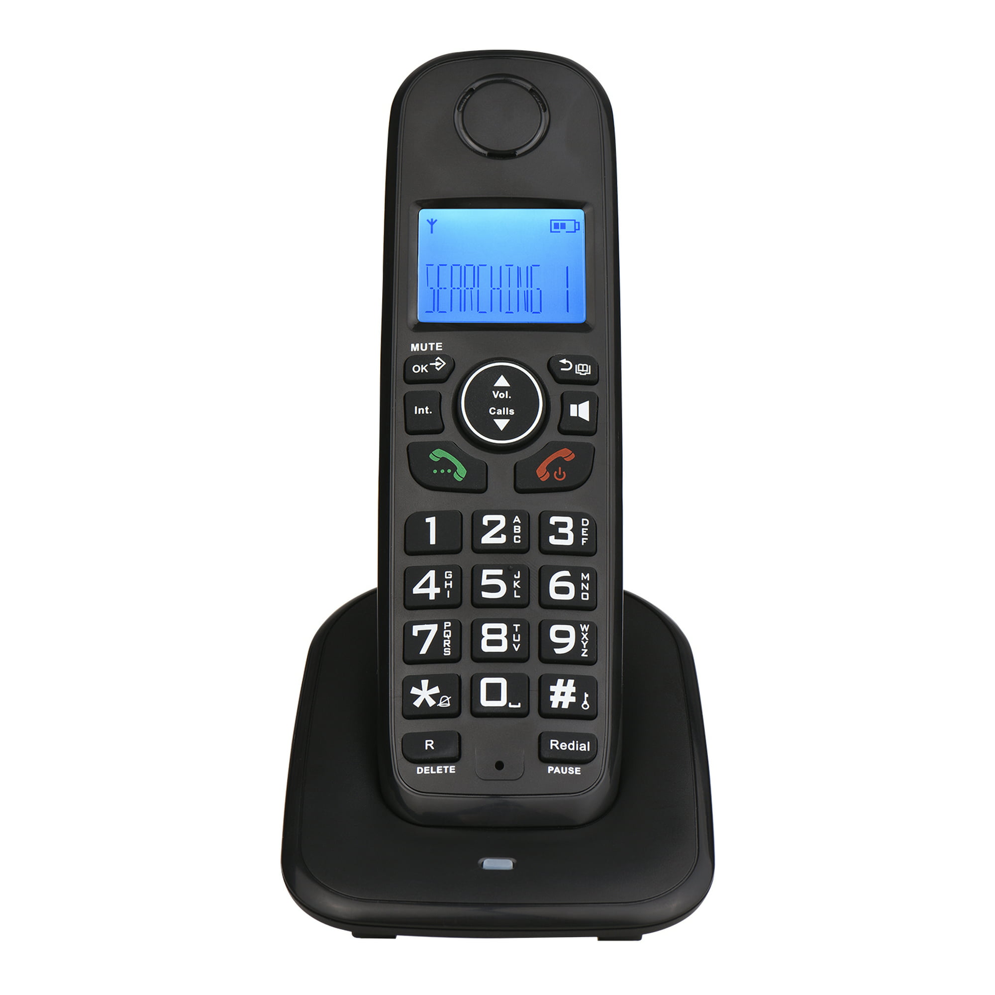 Teléfono de Escritorio Inalámbrico Soporte GSM 850/900/1800/1900 MHZ con  Dual SIM de Eccomum