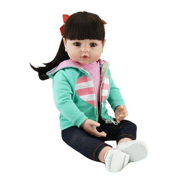 reborn real life baby doll girl 19 bebés art doll yeacher muñeca