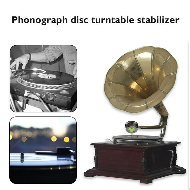 Estabilizador de disco LP de aleación de aluminio tocadiscos