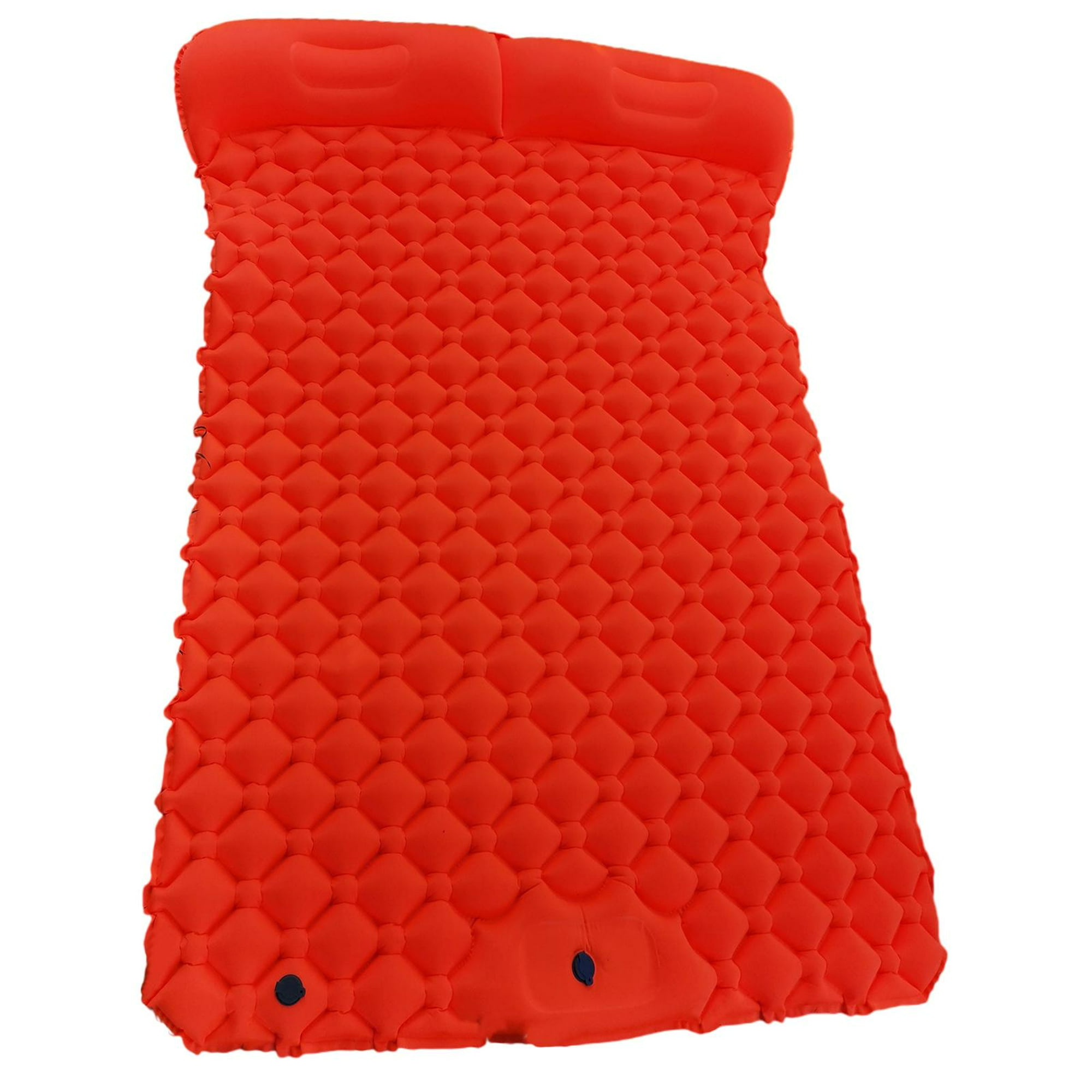 Colchón de aire resistente al agua cama inflable portátil almohadilla de  naranja Zulema Cojín para dormir doble