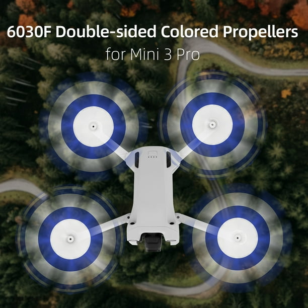 Para DJI Mini 4 Pro 2 pares de palas de hélice de Drone 6030F accesorios  piezas de repuesto