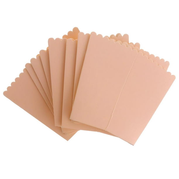24 cajas de palomitas de maíz de papel a rayas para suministros de recuerdo  de fiesta (negro)