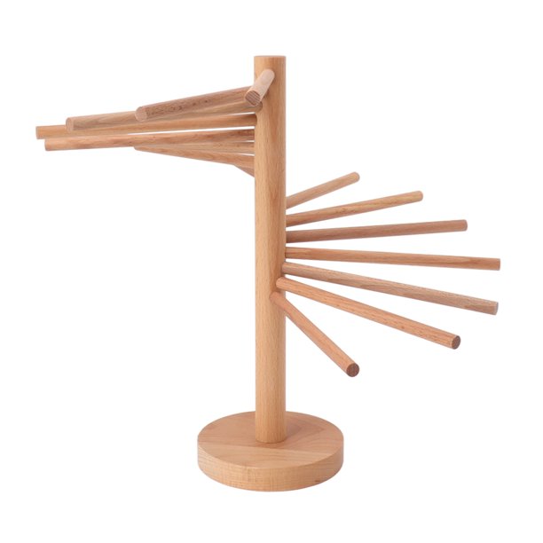 Tendedero Plegable De Madera Para Pasta, Soporte Para Espagueti De