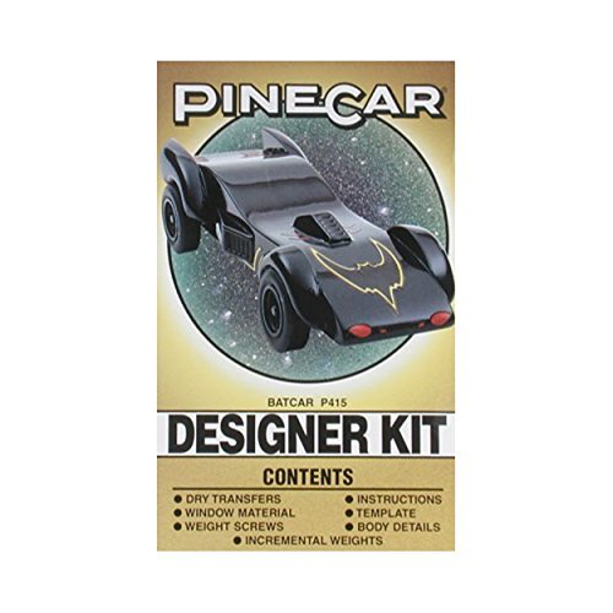 BatCar Designer Kits Pinecar