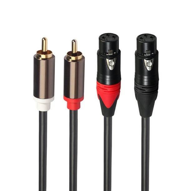 XLR y RCA: los cables de audio para micrófonos y altavoces