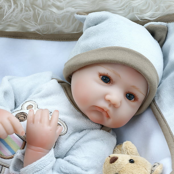 Decdeal Reborn Dolls 24 pulgadas realista bebé silicona vinilo y cuerpo de  algodón muñecas para niño Decdeal Muñeca renacida