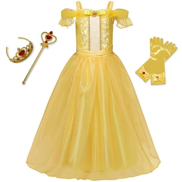 Vestido Disfraz Talla 7-8 Años Para Niña De Princesa