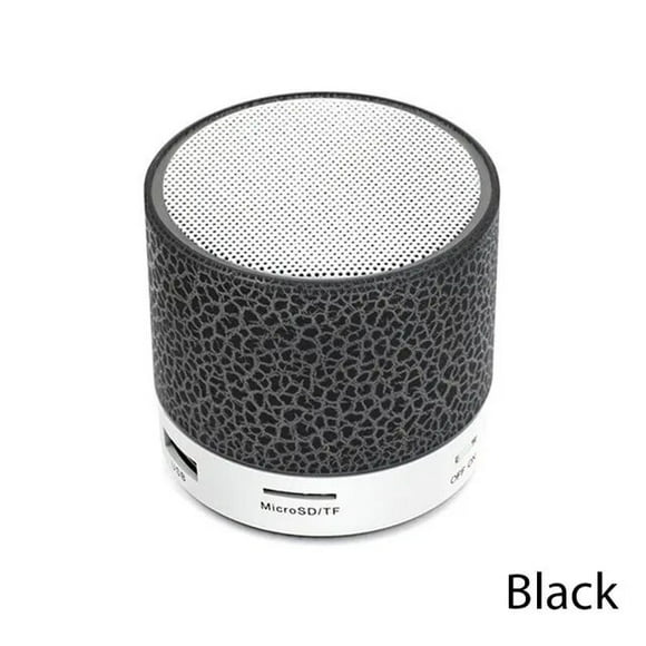 new mini portable car audio a9 dazzling crack led wireless bluetooth 41 subwoofer speaker tf card