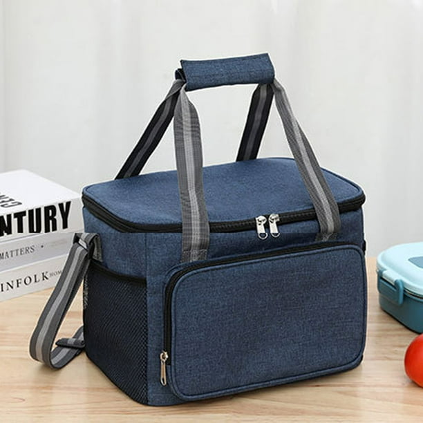 Bolsa térmica para el almuerzo, resistente al agua, , bolsas de mano  reutilizables de 3 capas, bolsa de almuerzo para viajes, hombres Baoblaze  Contenedor de almuerzo