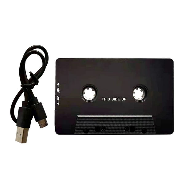 Adaptador De Cassette Bluetooth Para Coche Negro