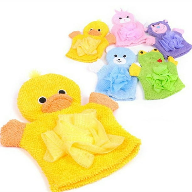  Totority Esponja de algodón para el cuidado de la piel del bebé,  esponja exfoliante para bebé, baño recién nacido, esponja de baño para  ducha, loción corporal natural, esponjas para niños, bañera