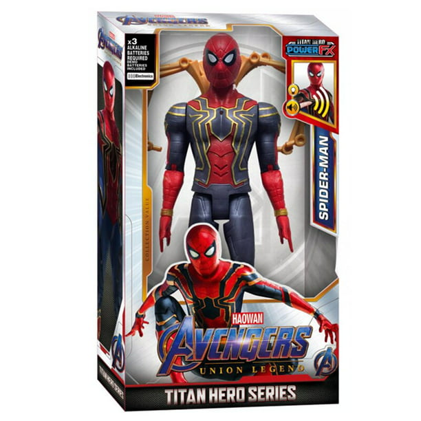 Original Marvel Avengers Spiderman Parallel World Series Super Movable  Anime figura de acción modelo de juguete para niños regalos de cumpleaños  Gao Jinjia LED