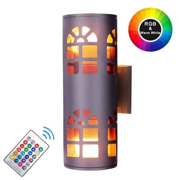  Moderna lámpara de pared RGB multicolor con control