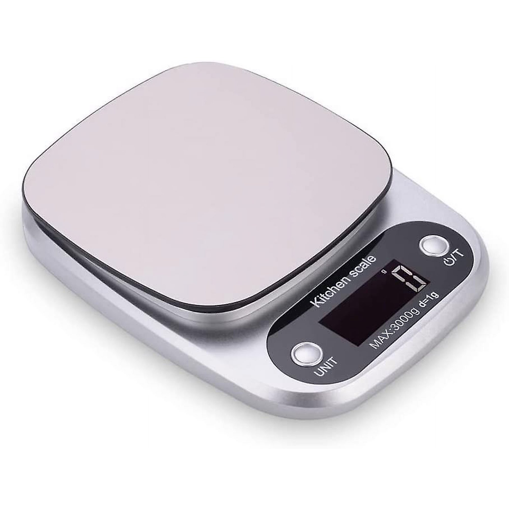 Báscula digital de cocina, báscula de precisión, báscula de alimentos para  joyería de mini gramos, 500g/0,01g. Báscula de bolsillo de alta precisión  con pantalla LCD y bandeja, acero inoxidable YONGSHENG 8390612432941