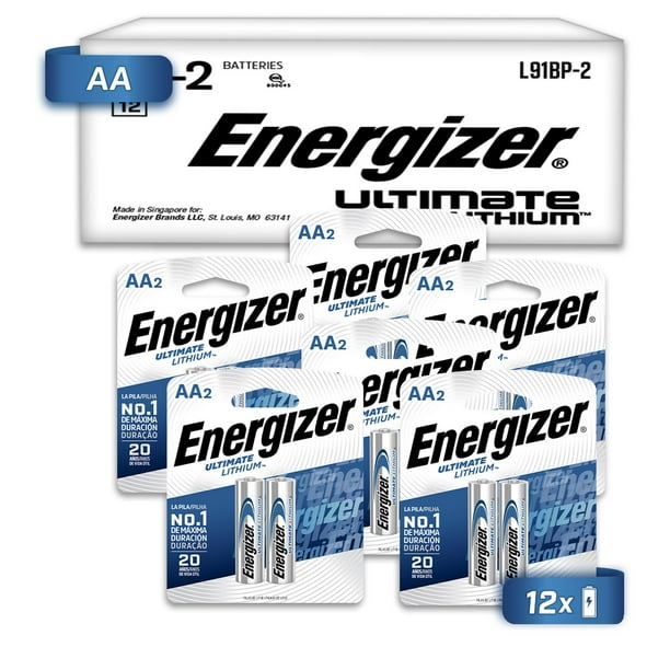 Pilas Energizer Litio AA 4 Piezas