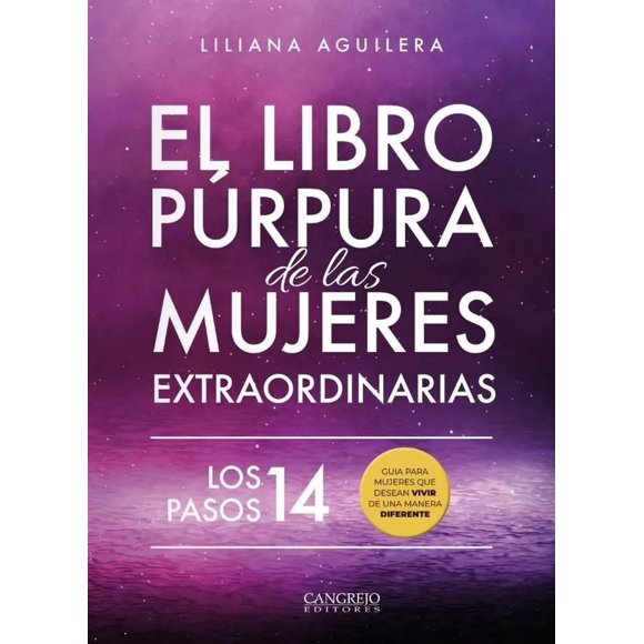 el libro púrpura de las mujeres extraordinarias  los 14 pasos cangrejo editores 9789585532427