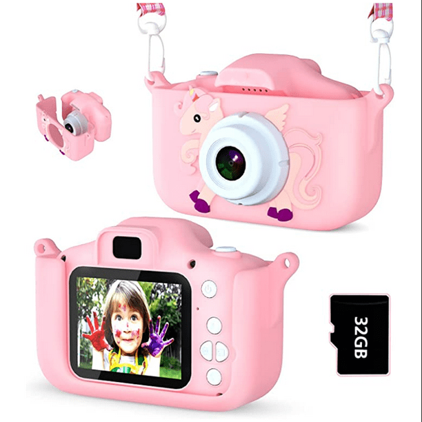 Mini cámara de juguete para niños, videocámara Digital de