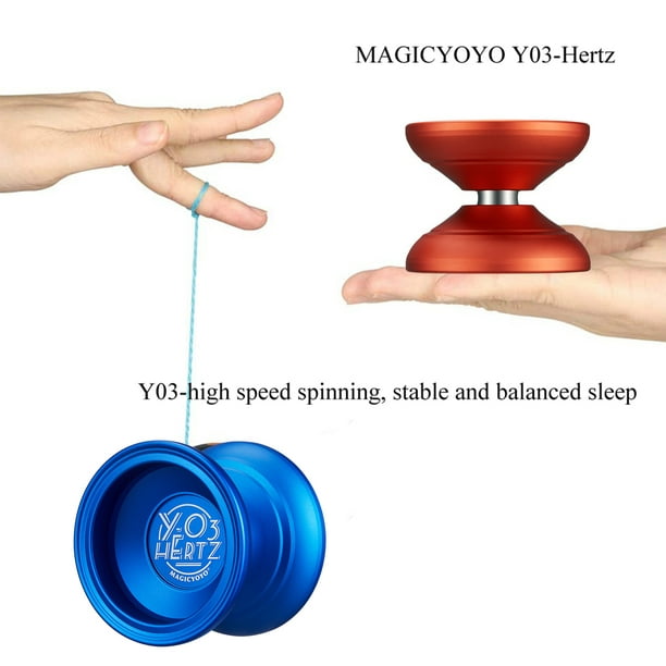 Comprar MAGICYOYO Y03 Yoyo profesional de aleación de 8 bolas con  rodamiento en U Yoyo ligero para principiantes aficionados
