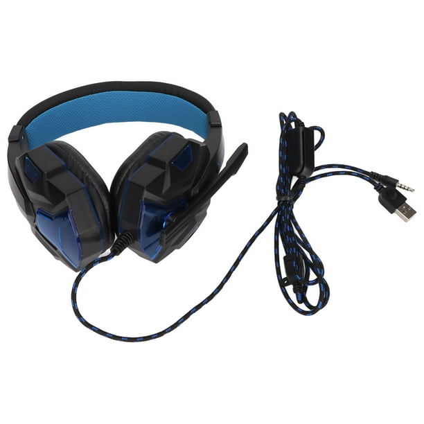 Auriculares Para Computadora Soporte Luminiscente Mic Mute