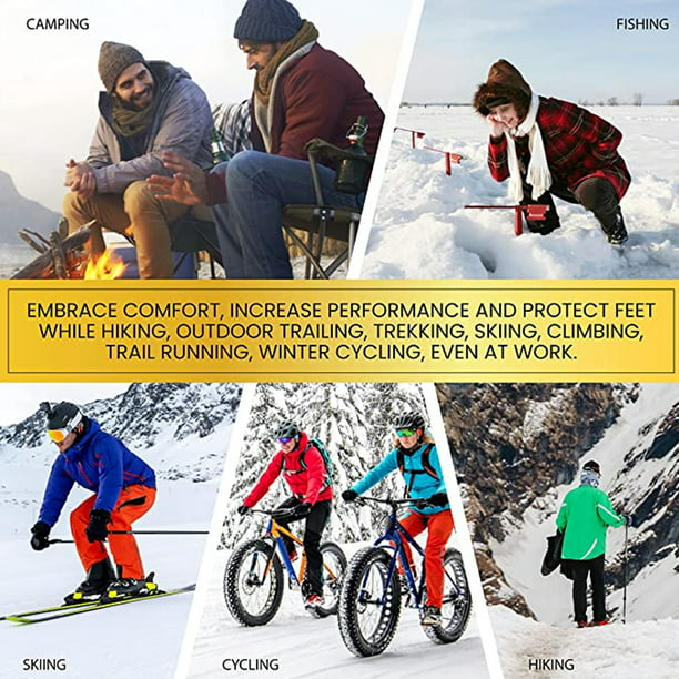 Calcetines impermeables, transpirables e impermeables para hombres, esquí,  ciclismo, vadeo, kayak, correr