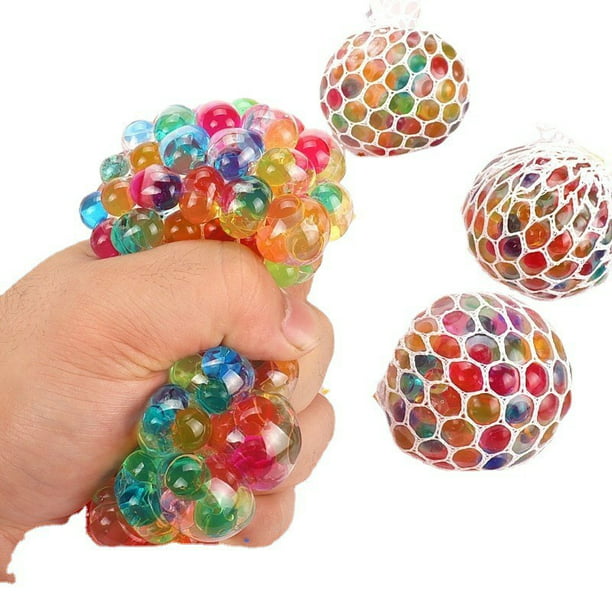 Juguetes de pelota antiestrés que cambian de color para adultos y niños,  pelotas antiestrés, juguetes sensoriales antiestrés para aliviar el estrés