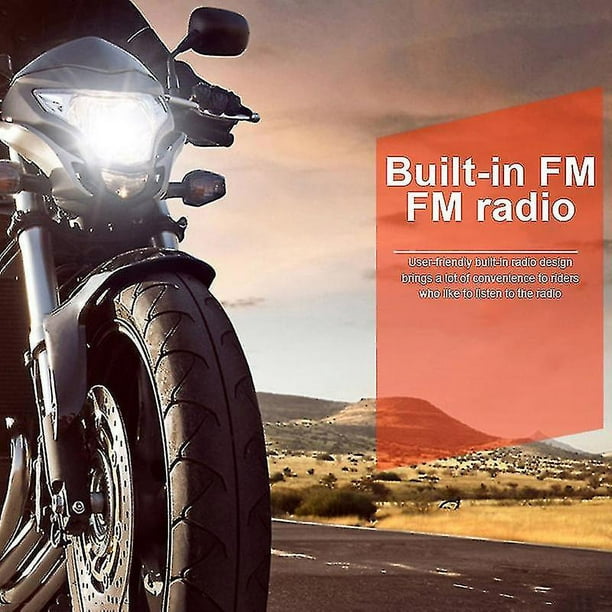 Altavoces estéreo para motocicleta, sistema de Audio, amplificador Bluetooth,  Radio resistente al agua Hy YONGSHENG 8390605875274