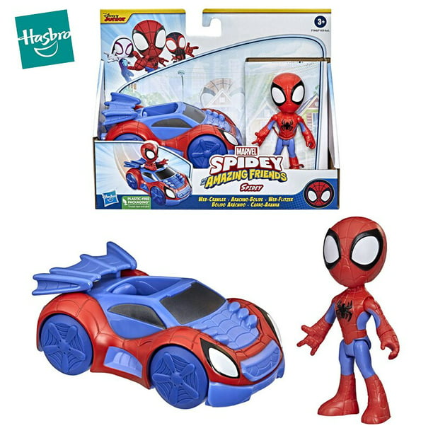 Hasbro Marvel Spidey y sus amigos Figura de acción, Miles Morales,  SpidSuffolk, Juguetes para niños, zhangyuxiang LED